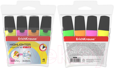 Набор маркеров Erich Krause Visioline V-12 / 32504