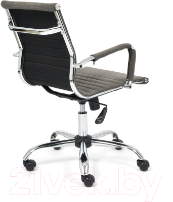 Кресло офисное Tetchair Urban-Low флок (серый)