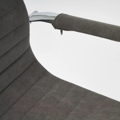 Кресло офисное Tetchair Urban-Low флок (серый)