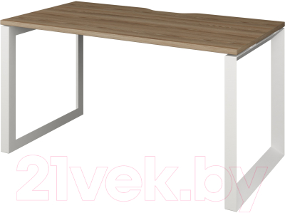 Письменный стол Программа Техно Аргентум-МП НТМП.О-140 - фото