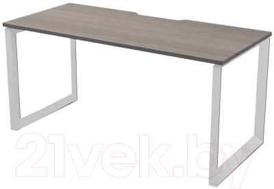 Письменный стол Программа Техно Аргентум-МП НТМП.О-140 - фото