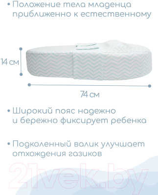 Матрас-кокон Amarobaby Premium Form / AMARO-53PF-0