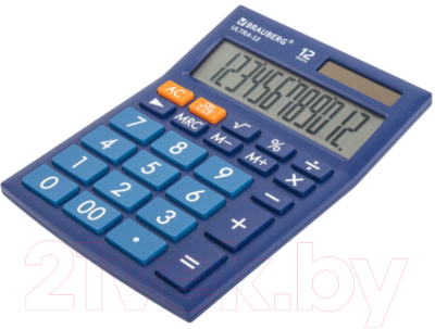 Калькулятор Brauberg ULTRA-12-BU / 250492