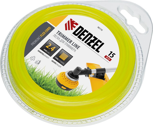 Леска для триммера Denzel 96116 - фото