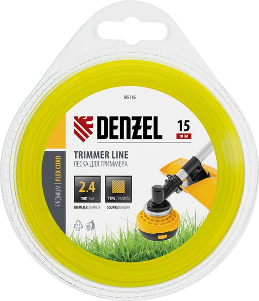 Леска для триммера Denzel 96116