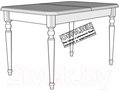 Обеденный стол Мебель-Класс Дионис 01 - фото