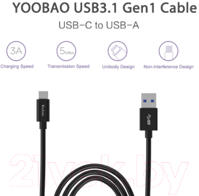 Кабель Yoobao YB-CA3