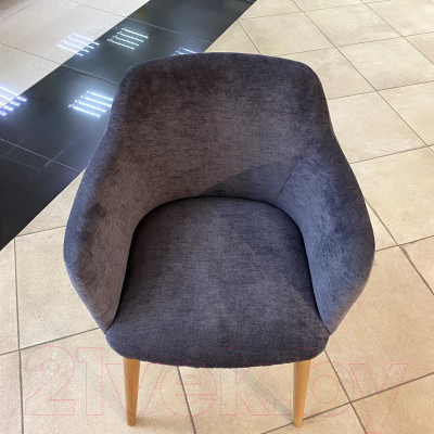 Стул ТехКомПро Канна 110 / 121264 (бук/тон 2/ткань Velvet Lux 17)