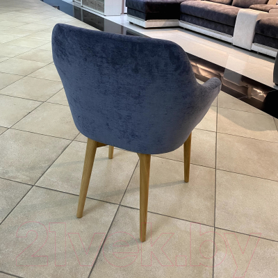 Стул ТехКомПро Канна 110 / 121264 (бук/тон 2/ткань Velvet Lux 17)