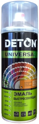 Эмаль Deton Universal Акриловая быстросохнущая RAL 8017 - фото