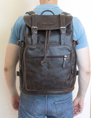 Рюкзак Carlo Gattini Sinfonica Volturno 3004-04 (темно-коричневый)