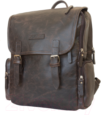 Рюкзак Carlo Gattini Sinfonica Santerno 3007-04 (темно-коричневый) - фото