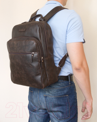 Рюкзак Carlo Gattini Sinfonica Monferrato 3017-04 (темно-коричневый)