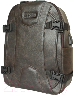 Рюкзак Carlo Gattini Sinfonica Falcone 3074-04 (темно-коричневый) - фото