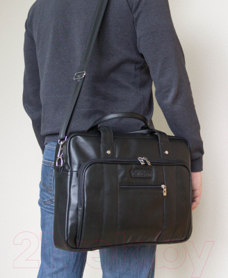 Сумка для ноутбука Carlo Gattini Classico Rivoli 1004-01 (черный)