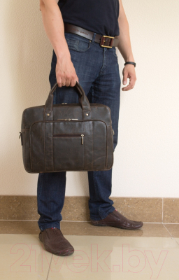 Сумка для ноутбука Carlo Gattini Sinfonica Rivoli 1004-04 (темно-коричневый)