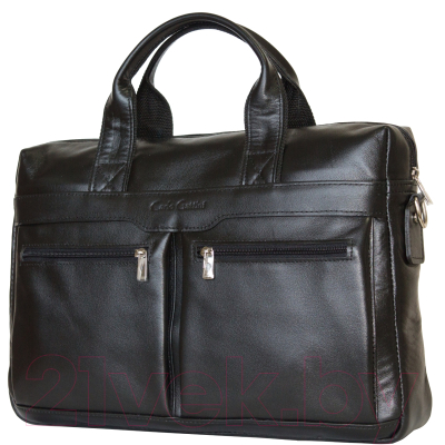 Сумка для ноутбука Carlo Gattini Classico Lugano 1007-01 (черный) - фото