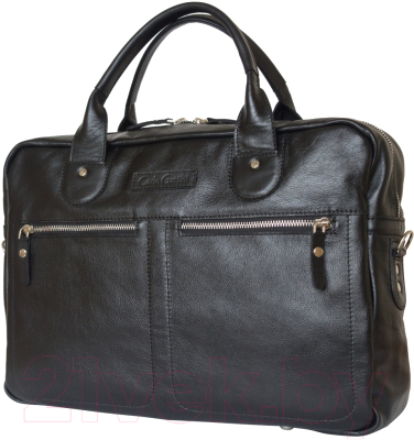 Сумка для ноутбука Carlo Gattini Classico Fratello 1014-01 (черный) - фото