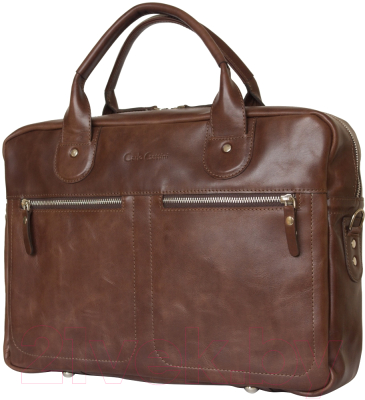 Сумка для ноутбука Carlo Gattini Antico Fratello 1014-02 (темно-коричневый) - фото