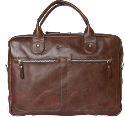 Сумка для ноутбука Carlo Gattini Antico Fratello 1014-02 (темно-коричневый)