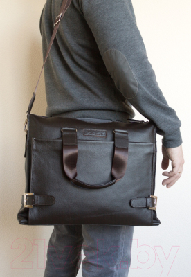 Сумка для ноутбука Carlo Gattini Sinfonica Gianico 1019-04 (темно-коричневый)