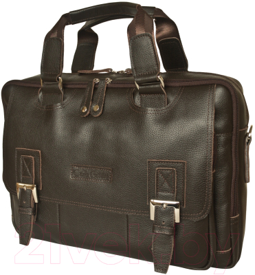 Сумка для ноутбука Carlo Gattini Sinfonica Vallazzo 1027-04 (темно-коричневый) - фото