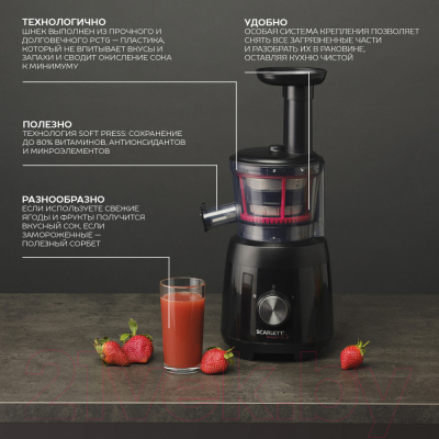 Соковыжималка электрическая Scarlett SC-JE50S54