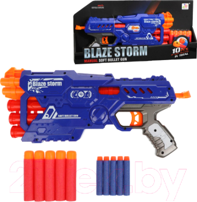 Пистолет игрушечный Наша игрушка С мягкими пулями / ZC7097