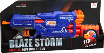Пистолет игрушечный Наша игрушка С мягкими пулями / ZC7097