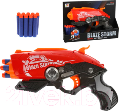 Пистолет игрушечный Наша игрушка С мягкими пулями / ZC7099