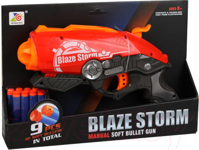 Пистолет игрушечный Наша игрушка С мягкими пулями / ZC7099