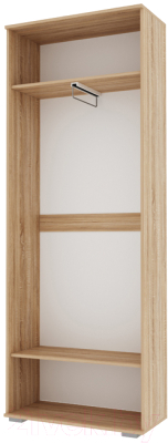 Шкаф Памир Италия ШК-800 (дуб сонома/белый глянец)