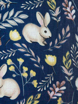 Плед для малышей Amarobaby Растем вместе Зайчики / AMARO-62RV-Zsi