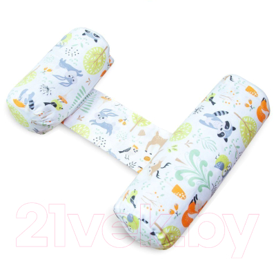 Кокон-гнездышко Amarobaby Nature Anatomy Зверята / AMARO-40NA-Z - фото