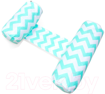 Кокон-гнездышко Amarobaby Nature Anatomy Зигазг / AMARO-40NA-ZM - фото