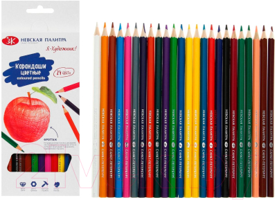 Набор цветных карандашей Невская палитра Я-художник! / 212411470
