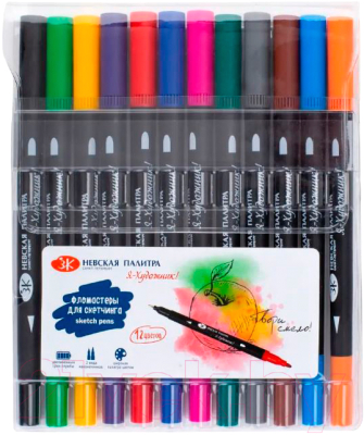 Фломастеры Невская палитра Я-художник! / 232421555 - фото