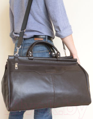 Сумка дорожная Carlo Gattini Sinfonica Otranto 4006-04 (темно-коричневый)