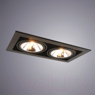 Комплект точечных светильников Arte Lamp Cardani Semplice A5949PL-2BK