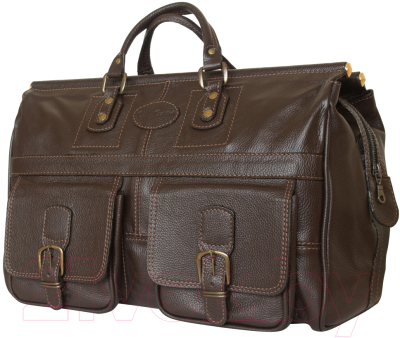 Сумка дорожная Carlo Gattini Sinfonica Fabriano 4008-04 (темно-коричневый) - фото