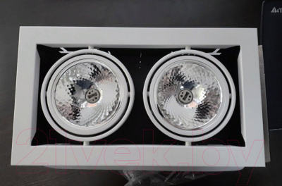 Комплект точечных светильников Arte Lamp Cardani Semplice A5949PL-2WH