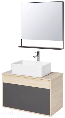 Тумба с умывальником Акватон Лофт Урбан 80 (1A2476K2LQX60)