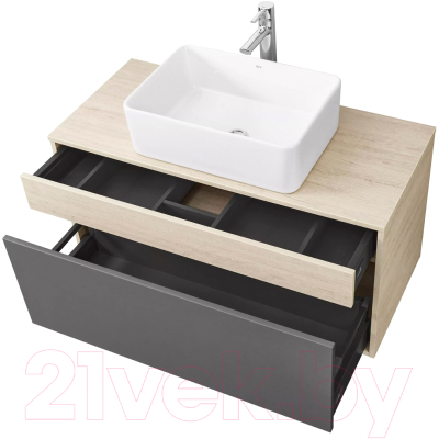Тумба с умывальником Акватон Лофт Урбан 100 (1A2477K2LQX60)