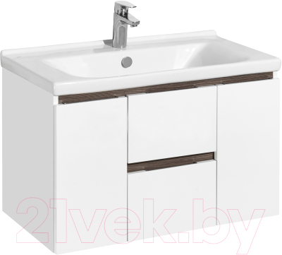 Тумба с умывальником Акватон Рене 80 (1A2586K0NRC80) - фото