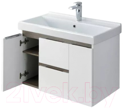 Тумба с умывальником Акватон Рене 80 (1A2586K0NRC80)