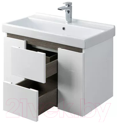 Тумба с умывальником Акватон Рене 80 (1A2586K0NRC80)