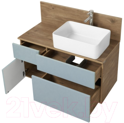 Тумба под умывальник Акватон Мишель 100 (1A256901MIX30)