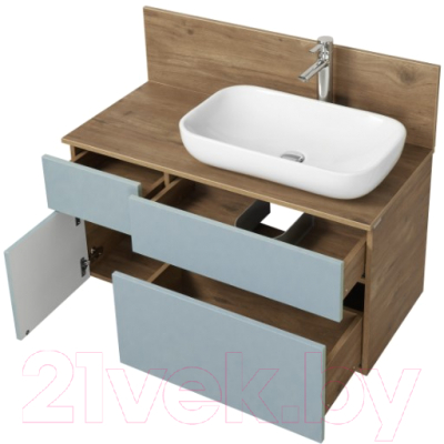 Тумба под умывальник Акватон Мишель 100 (1A256901MIX30)