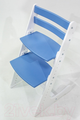 Стул детский Конек Горбунек Комфорт (белый/синий)