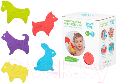 Комплект ковриков для купания Roxy-Kids Animals